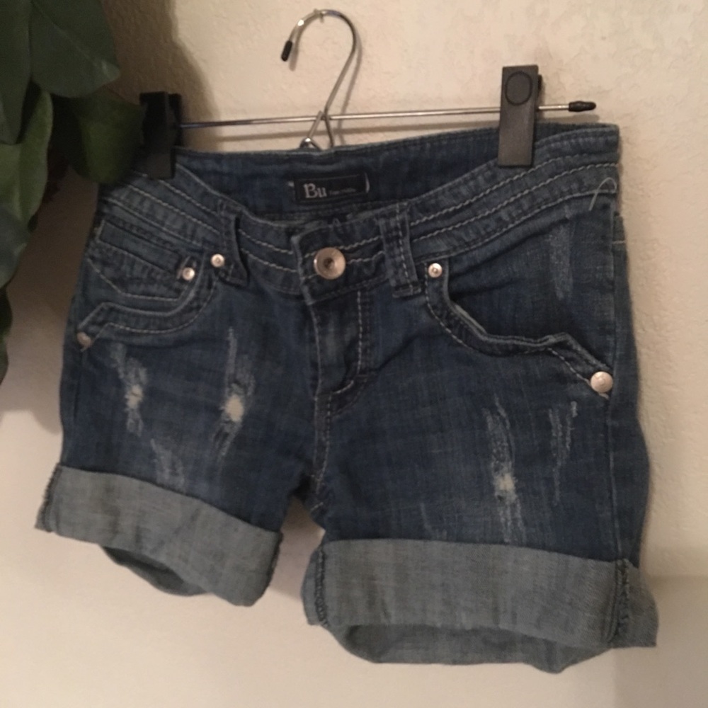 Bu from Malibu denim shorts